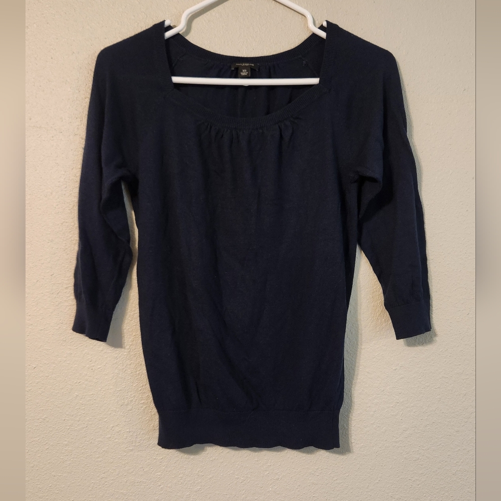 Ann Taylor Navy Top Size XS